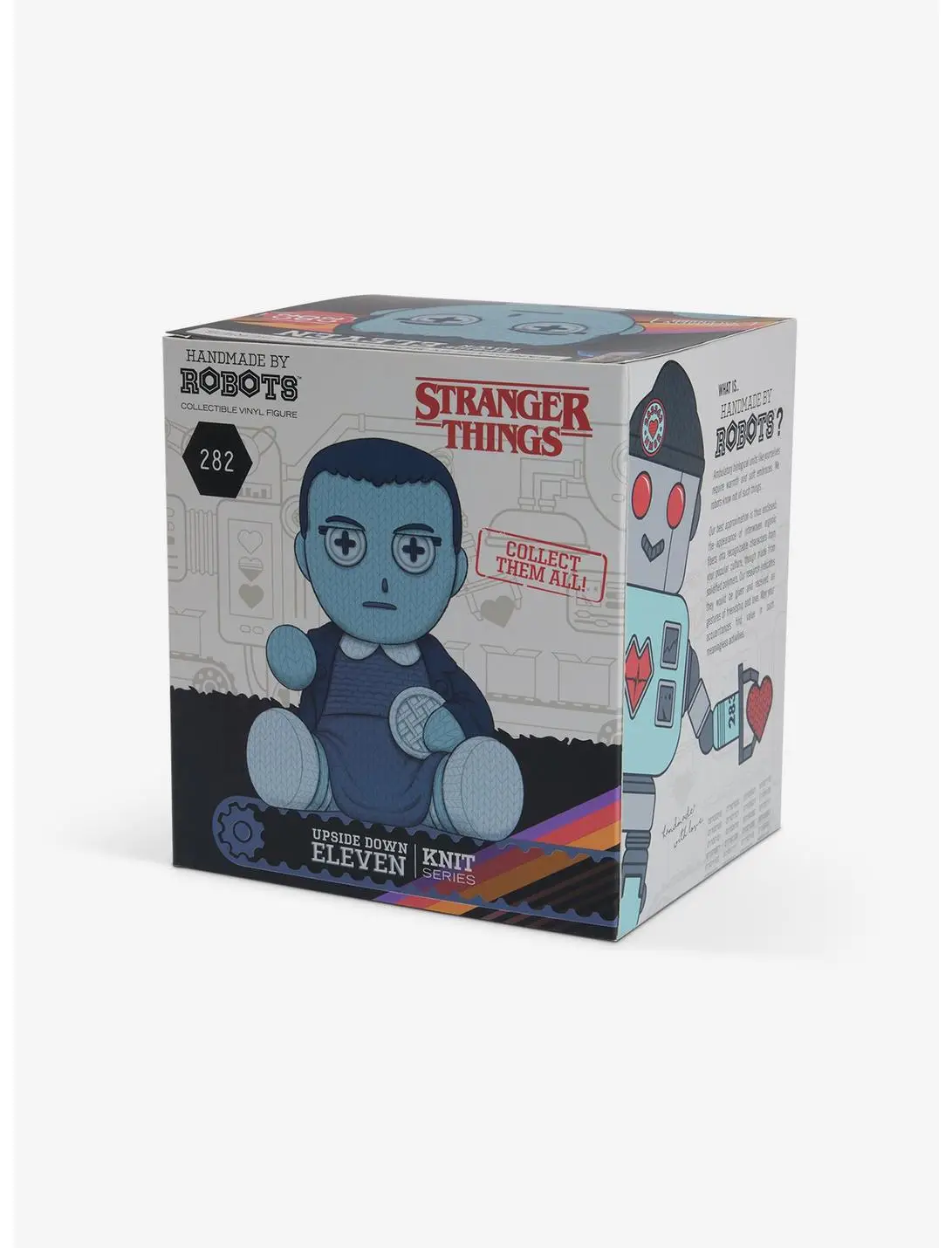 Stranger Things Eleven 282 Upside Down Handmade By Robots Vinyl Figure