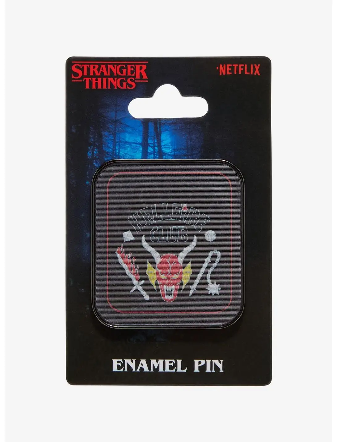 Stranger Things Hellfire Club Logo Lenticular Enamel Pin - BoxLunch Exclusive