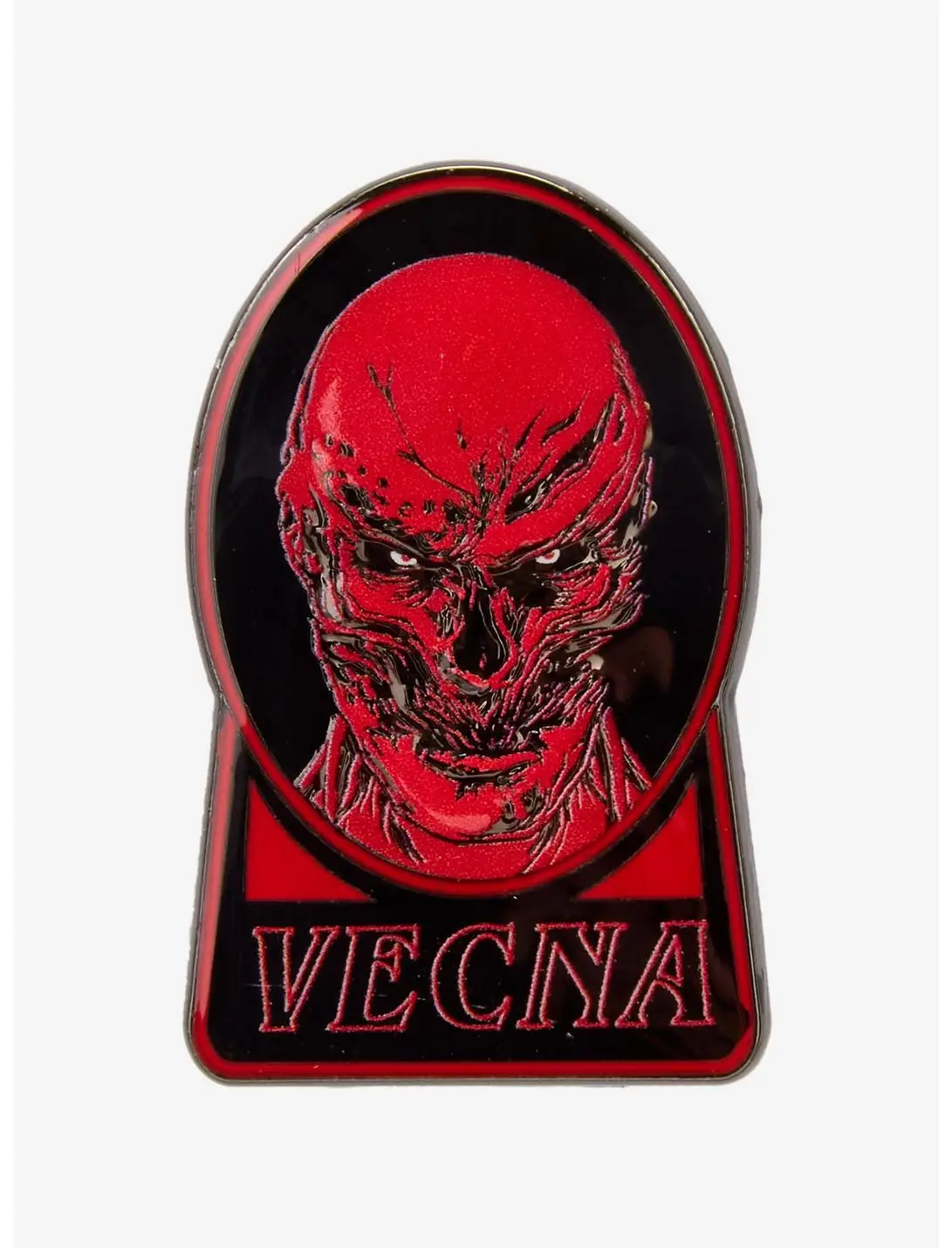 Stranger Things Vecna Tonal Portrait Enamel Pin - BoxLunch Exclusive
