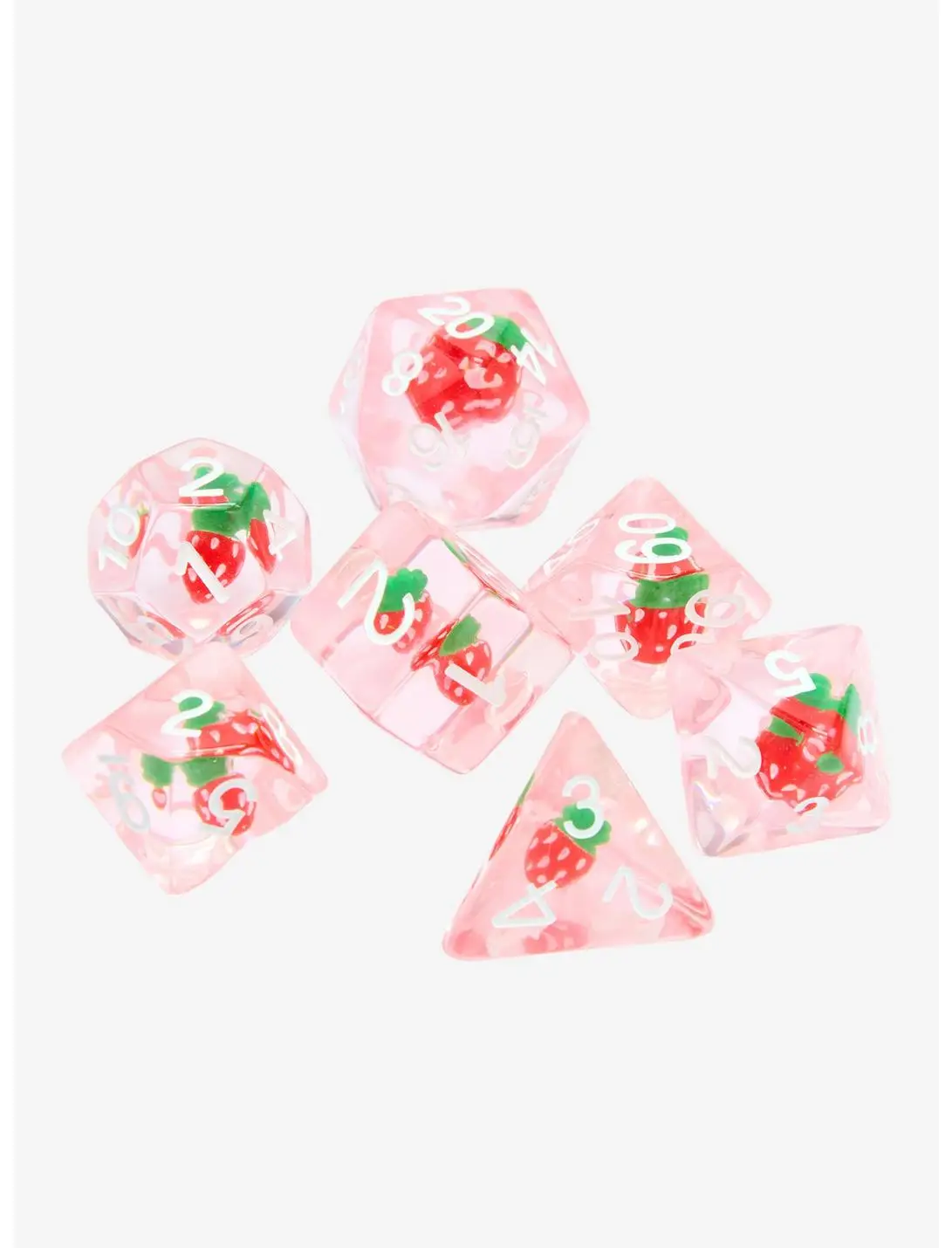 Strawberry Dice Set