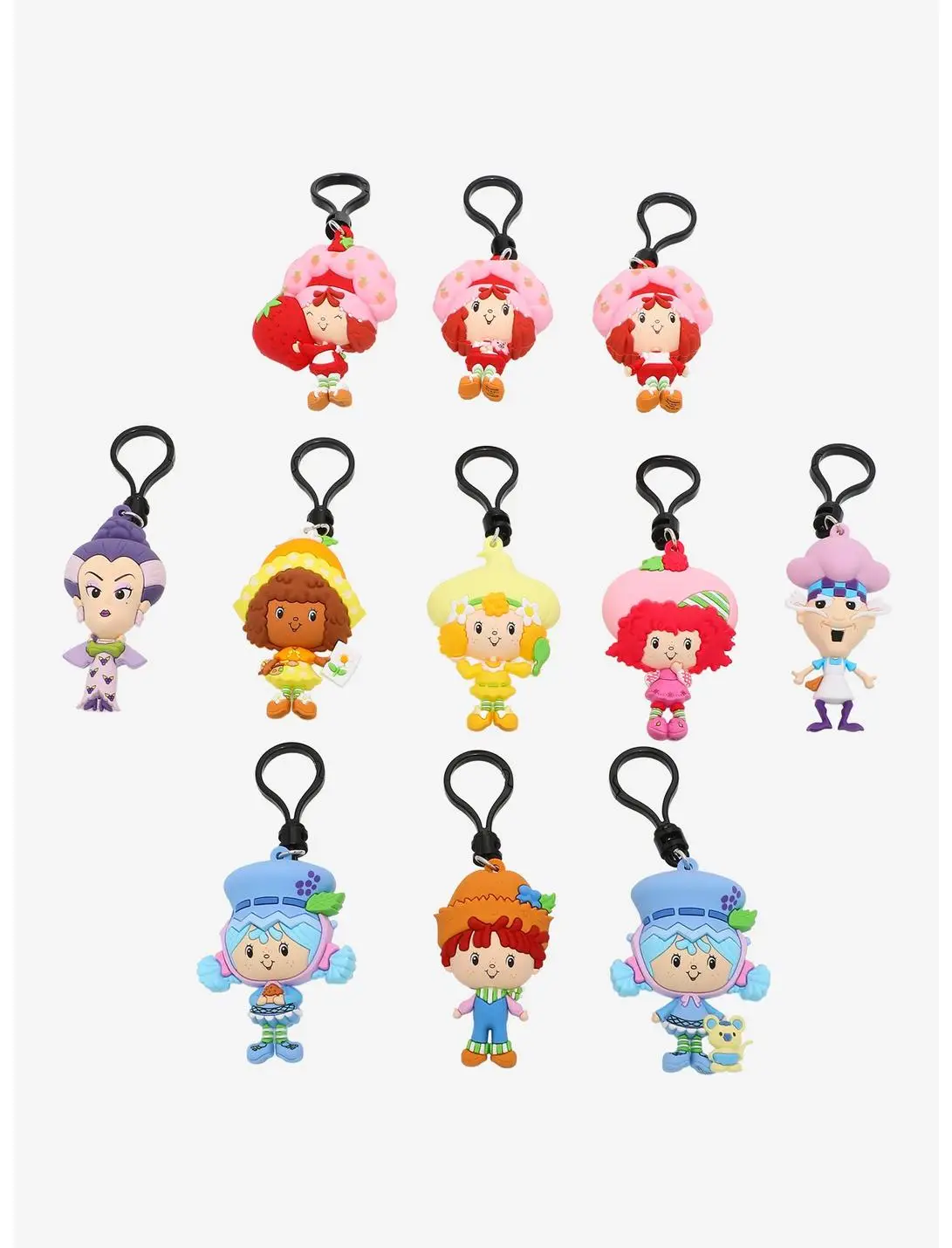 Strawberry Shortcake Characters Blind Bag Figural Bag Clip