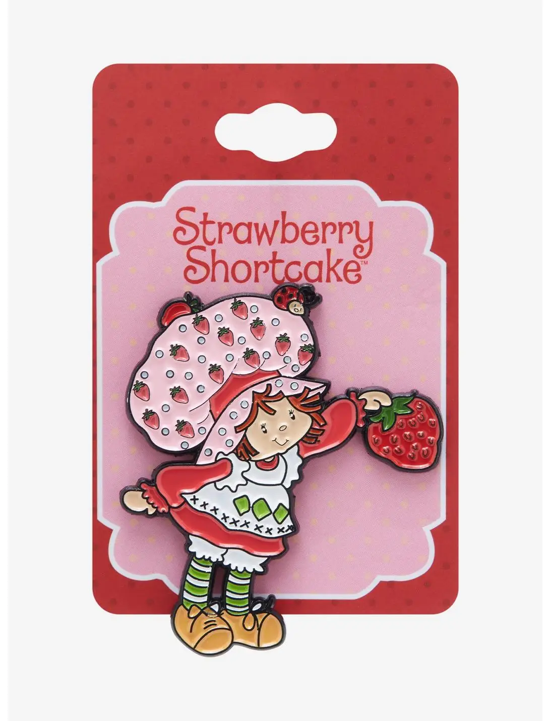 Strawberry Shortcake with Strawberry Enamel Pin - BoxLunch Exclusive