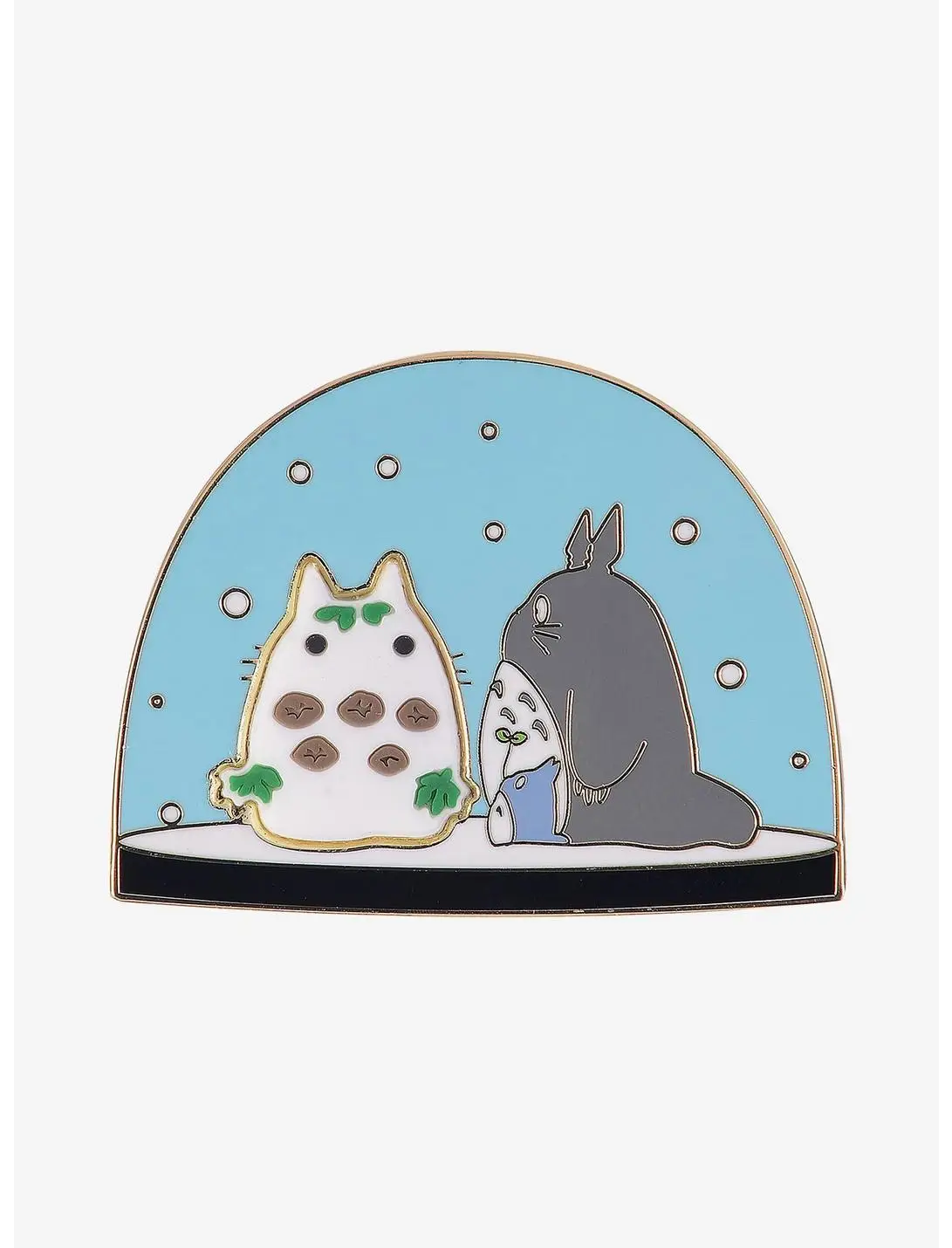 Studio Ghibli® My Neighbor Totoro Snow Totoro Enamel Pin — BoxLunch Exclusive