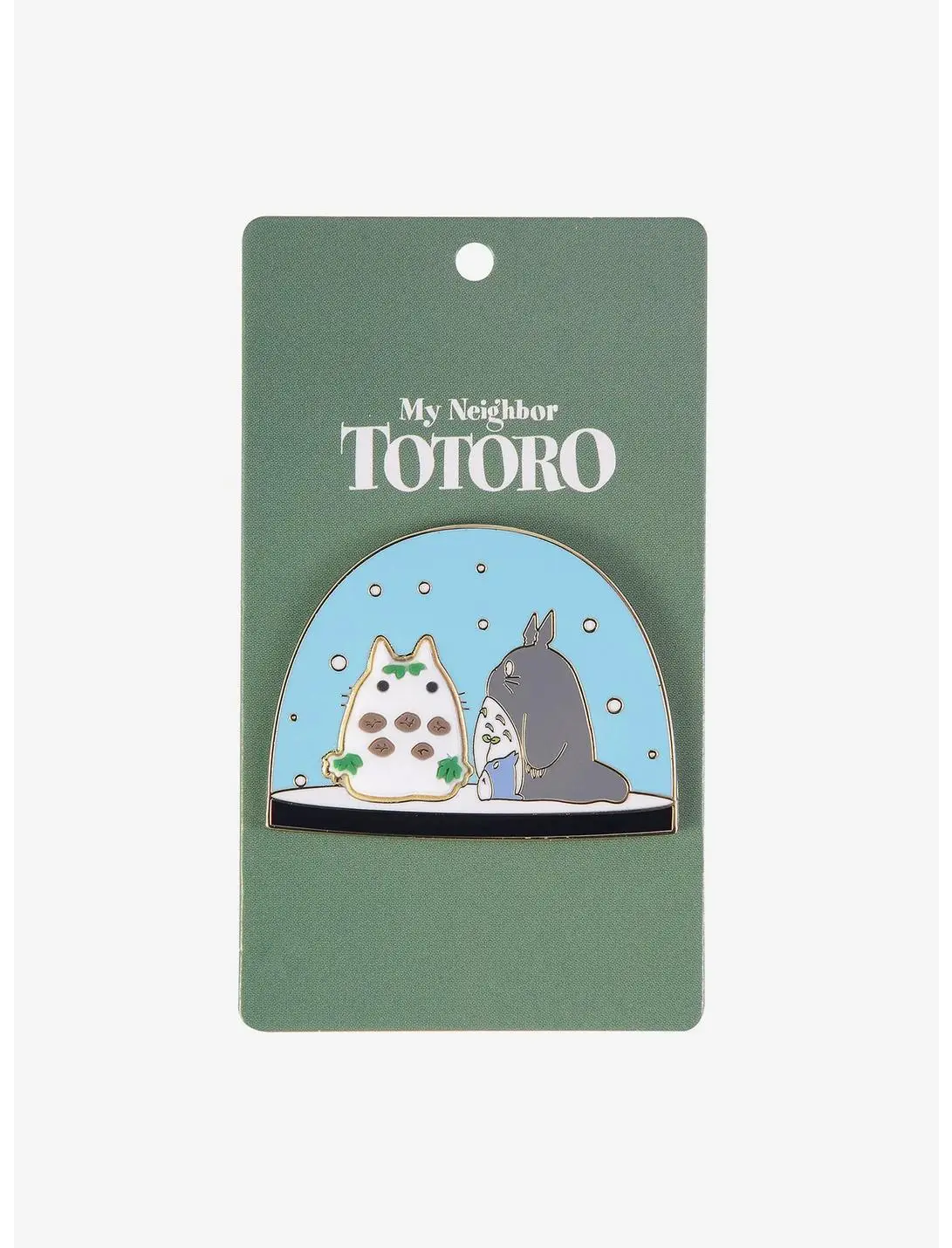 Studio Ghibli® My Neighbor Totoro Snow Totoro Enamel Pin — BoxLunch Exclusive