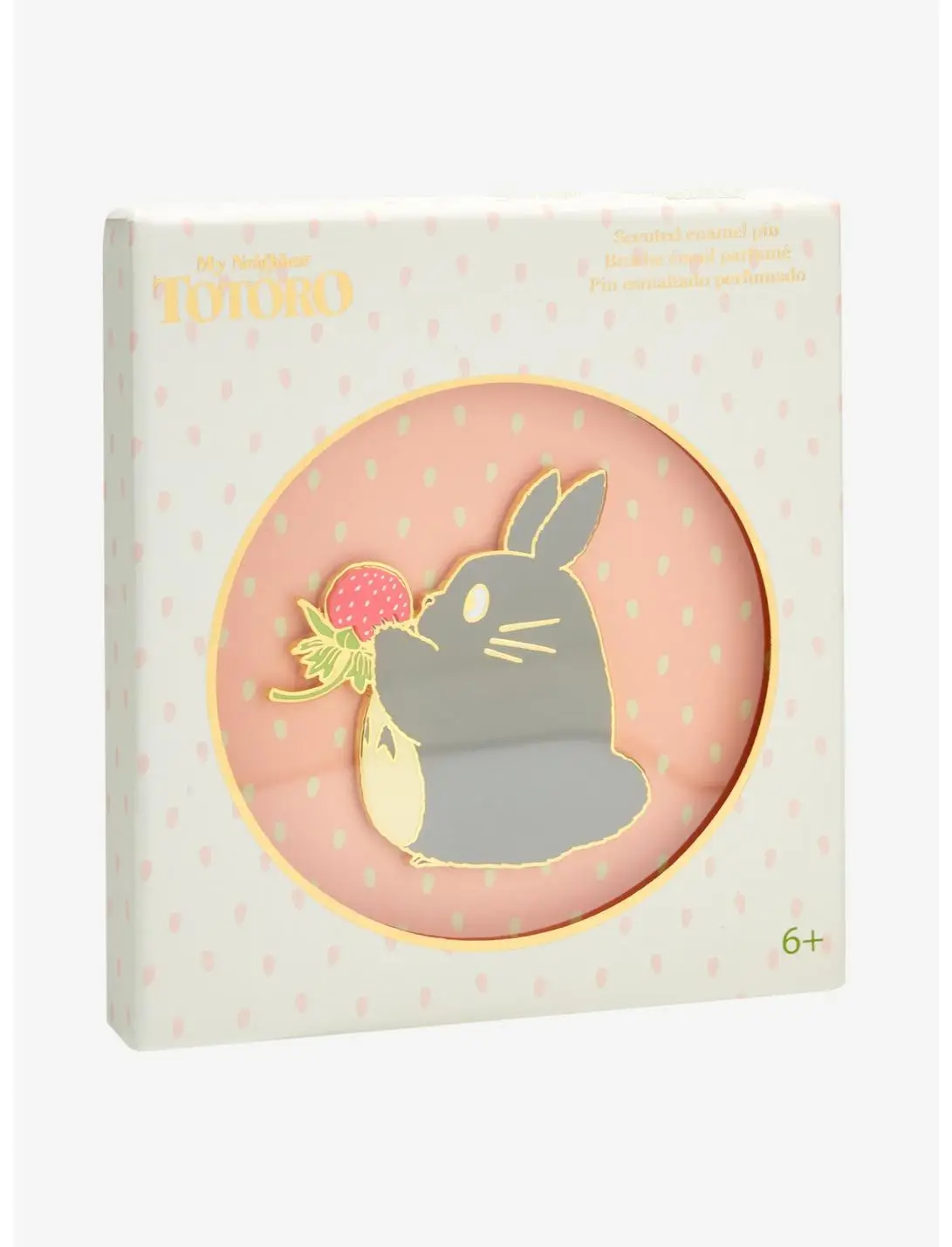 Studio Ghibli® My Neighbor Totoro Strawberry Scented Limited Edition Enamel Pin