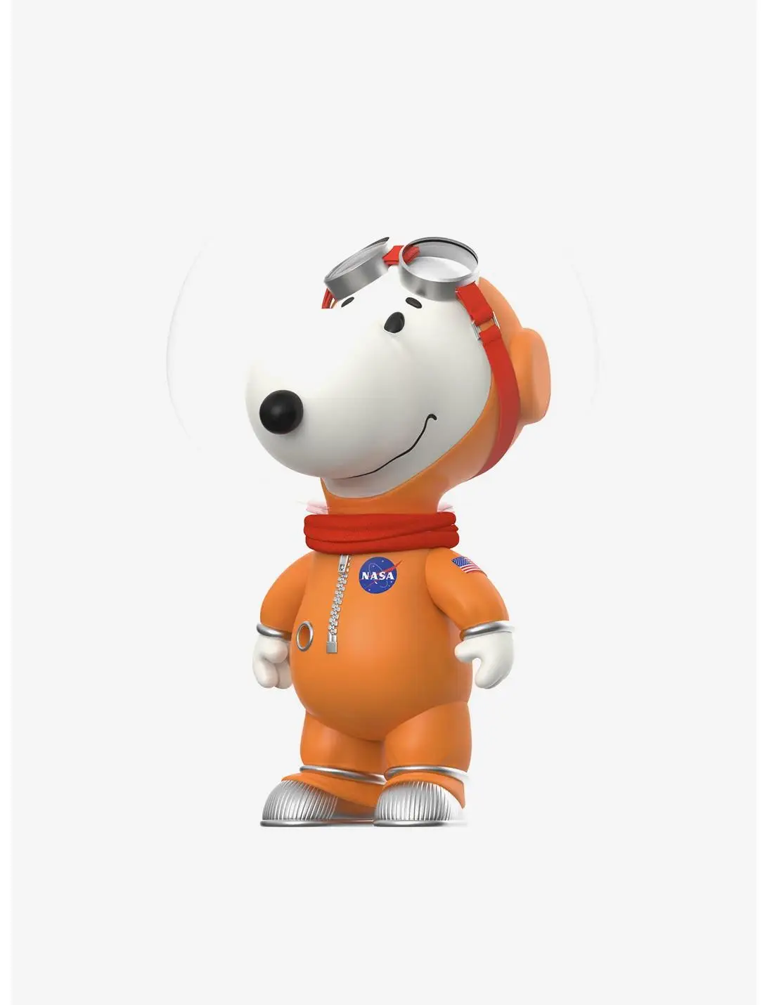 Super7 Peanuts Super Size Snoopy Astronaut (Orange Spacesuit) Figure