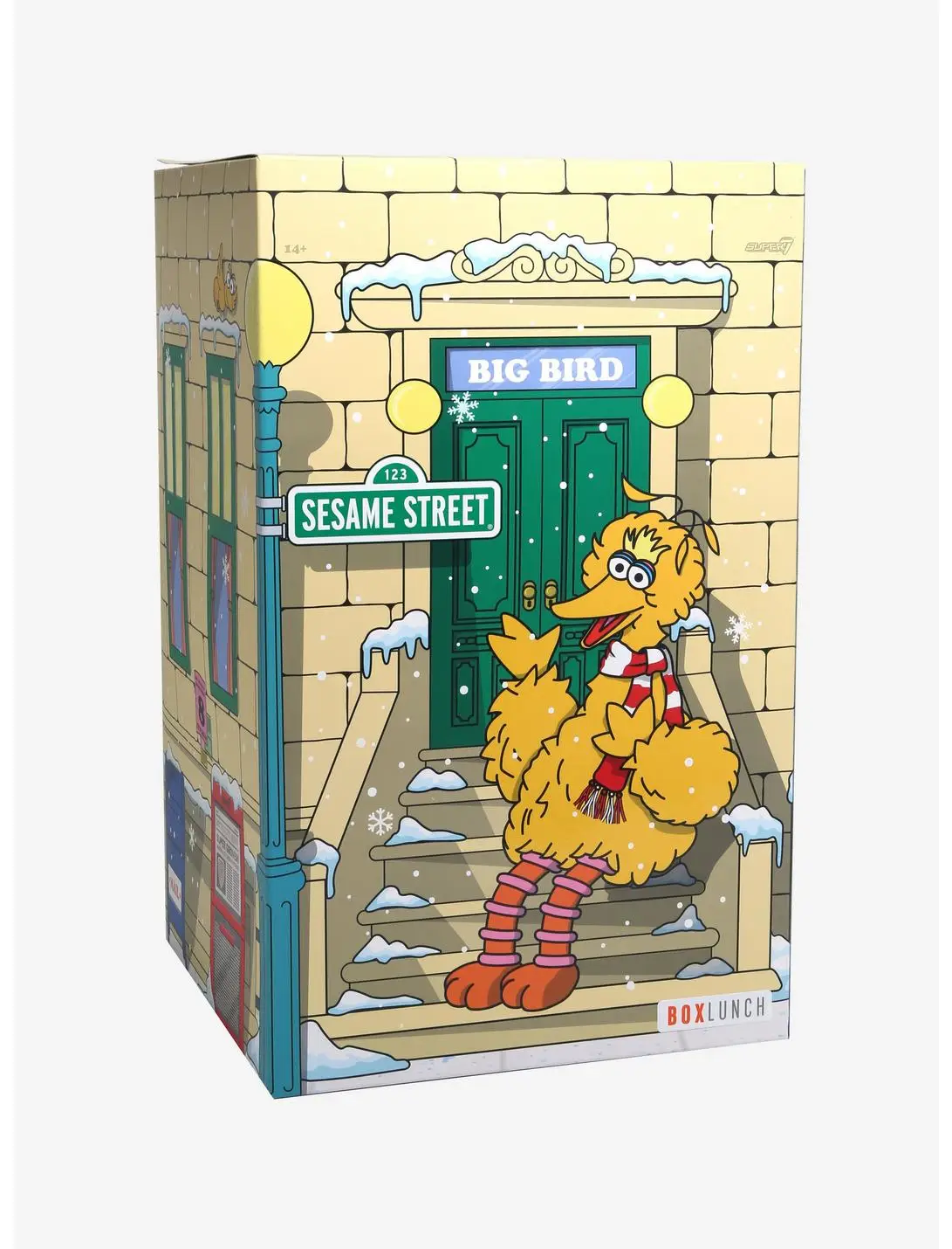 Super7 Sesame Street Supersize Big Bird with Scarf Vinyl Figure - BoxLunch Exclusive