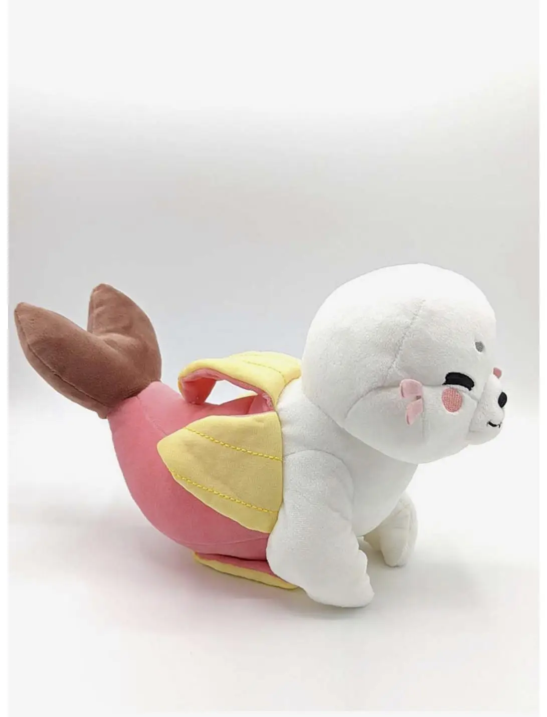 Tasty Peach Fresh Pink Banana Seal Plush