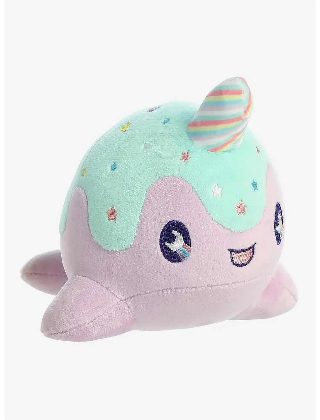 Tasty Peach Lollipop Nomwhal Purple Narwhal 7 Inch Plush