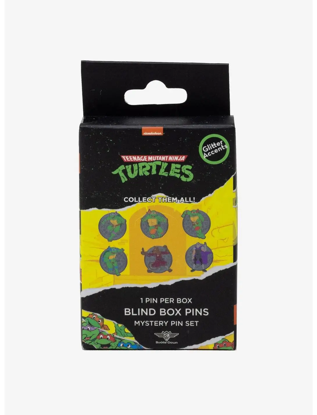 Teenage Mutant Ninja Turtles Mystery Enamel Pin Blind Box Series
