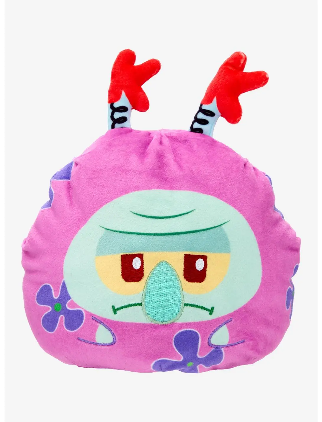 TeeTurtle SpongeBob SquarePants Kuddly Krab Uniform Squidward and SpongeBob Reversible 6 Inch Plush