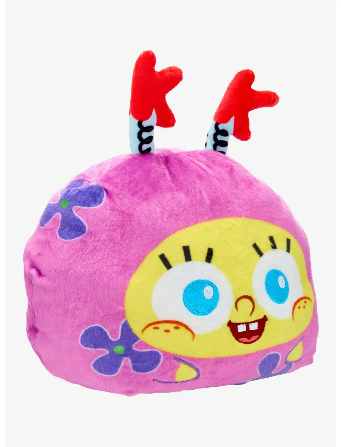 TeeTurtle SpongeBob SquarePants Kuddly Krab Uniform Squidward and SpongeBob Reversible 6 Inch Plush