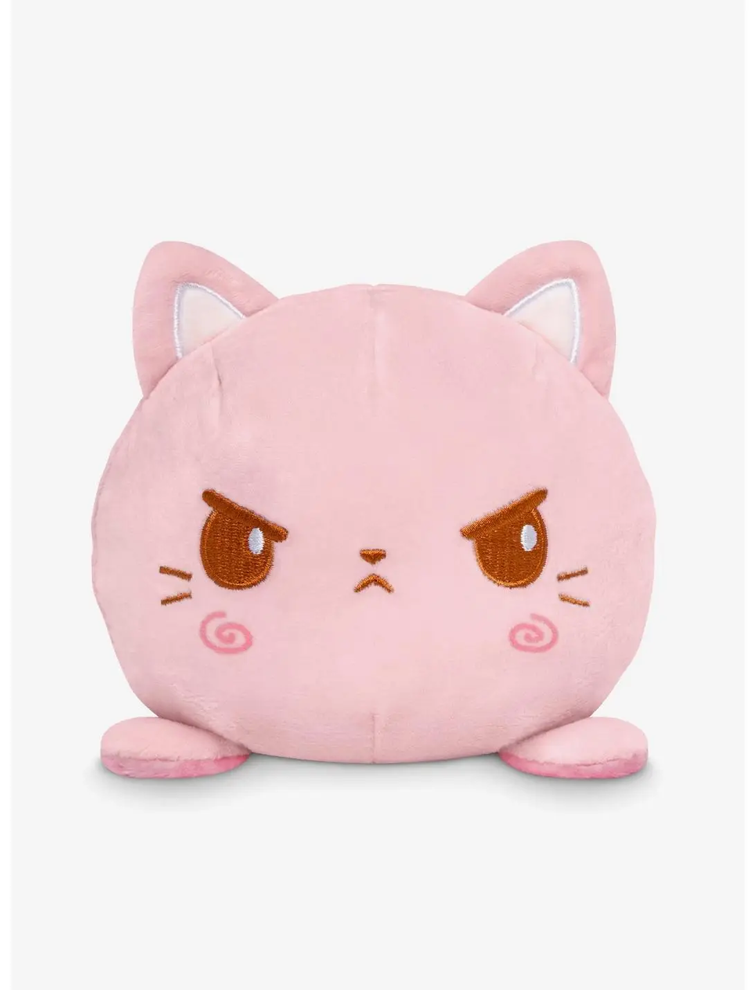 TeeTurtle Strawberry Kitty Strawberry Cake Scented 4 Inch Reversible Plush