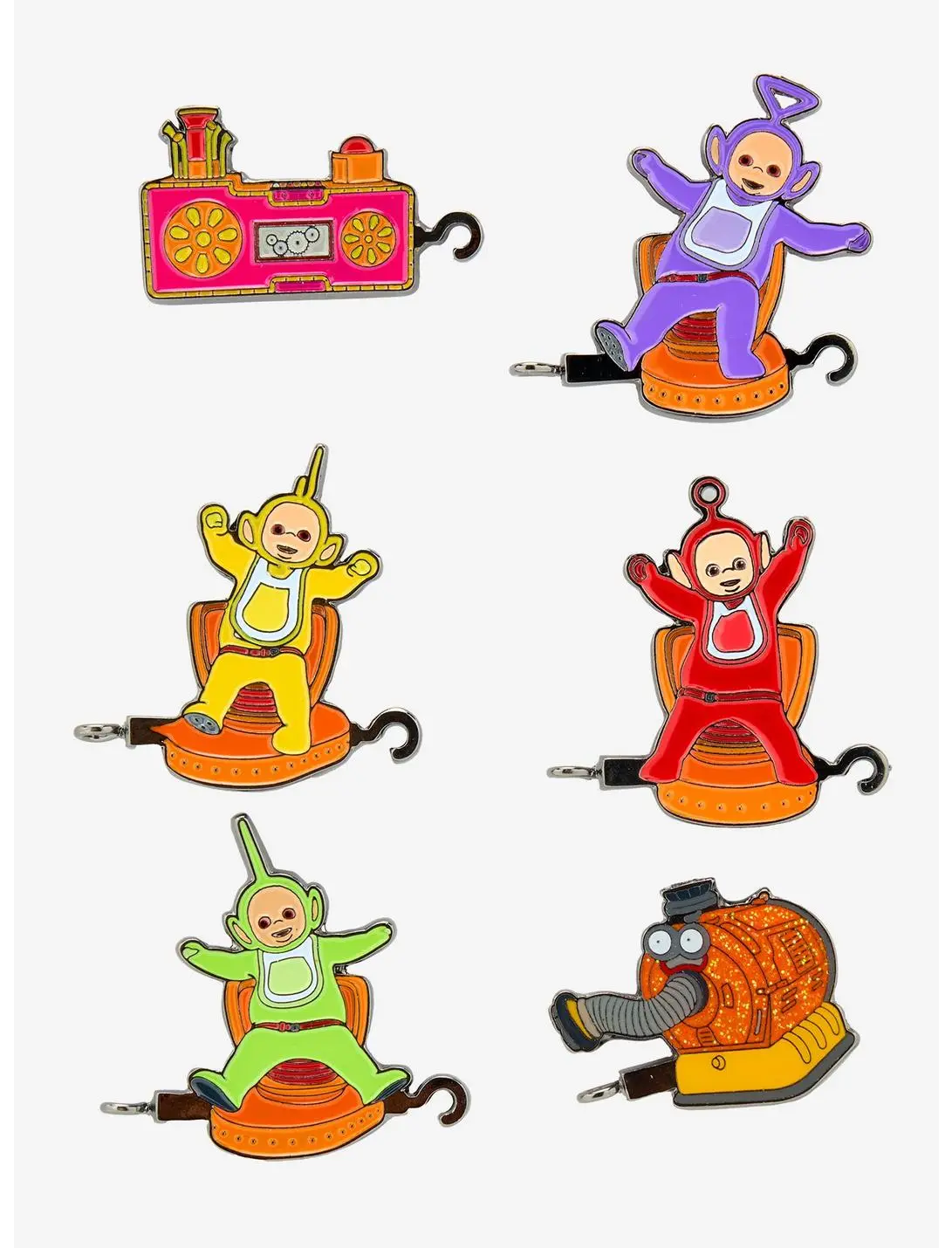 Teletubbies Train Puzzle Blind Box Enamel Pin - BoxLunch Exclusive