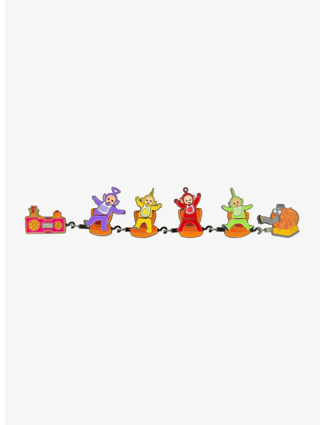 Teletubbies Train Puzzle Blind Box Enamel Pin - BoxLunch Exclusive