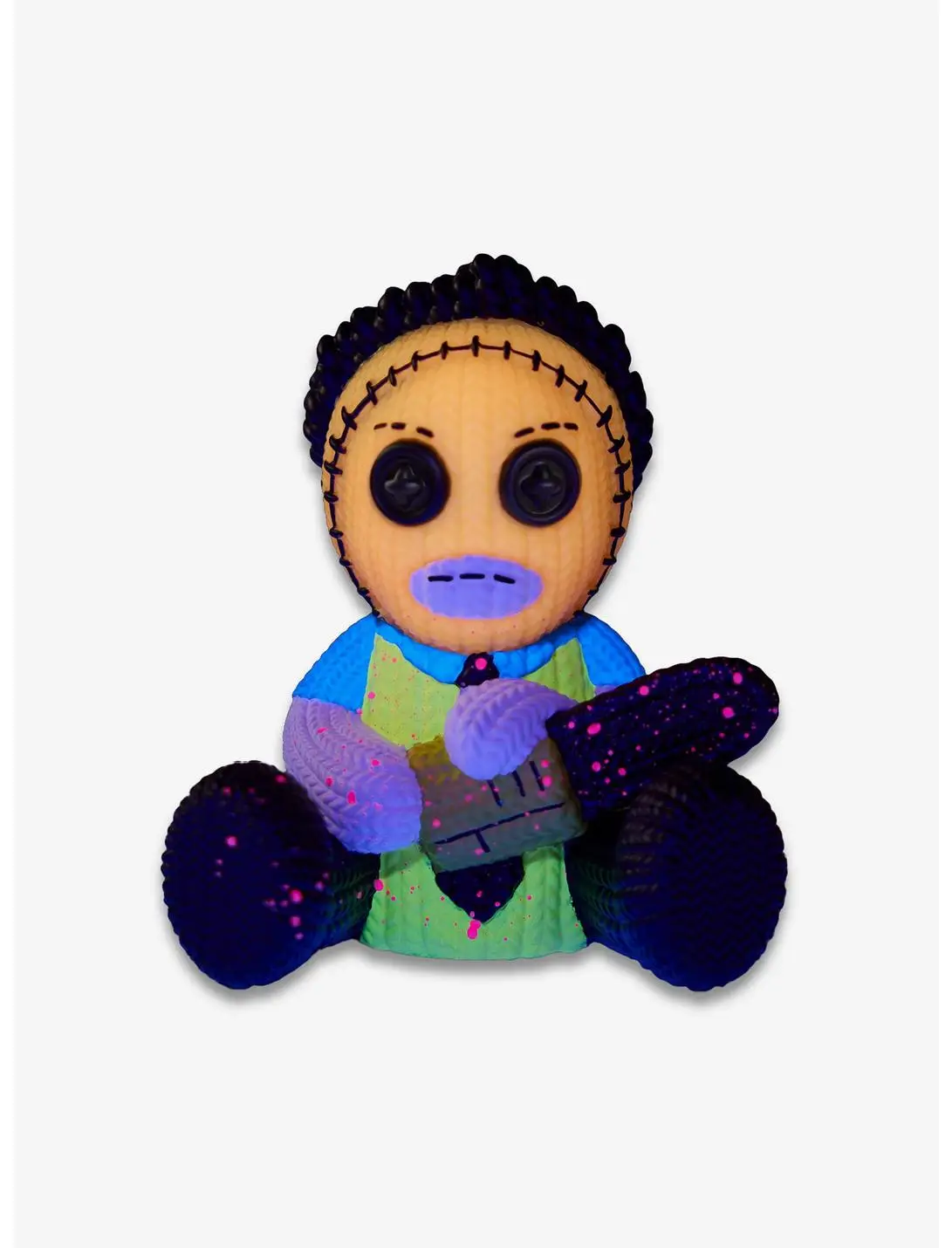 Texas Chainsaw Massacre Leatherface (Blacklight) Handmade By Robots Vinyl Figure