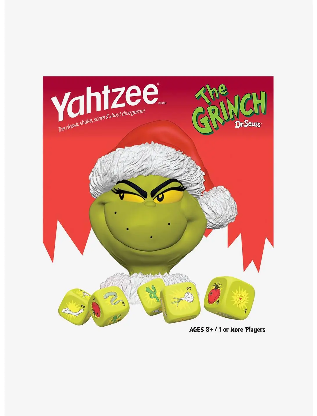 The Grinch Yahtzee Game