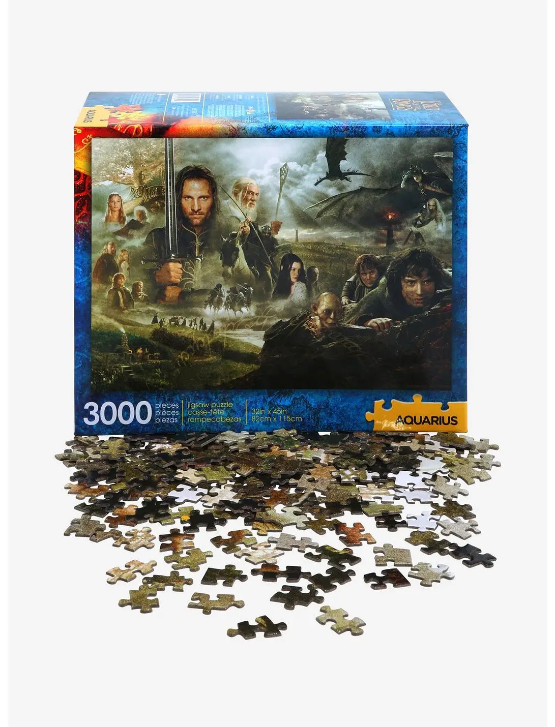The Lord of the Rings Collage 3000-Piece Puzzle