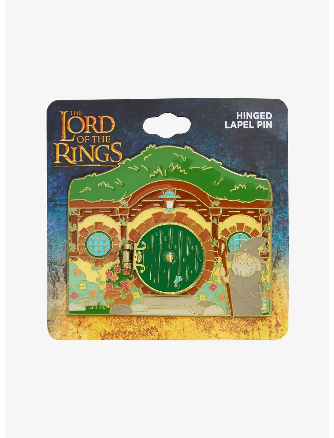 The Lord of the Rings Frodo's Home Hinge Enamel Pin - BoxLunch Exclusive