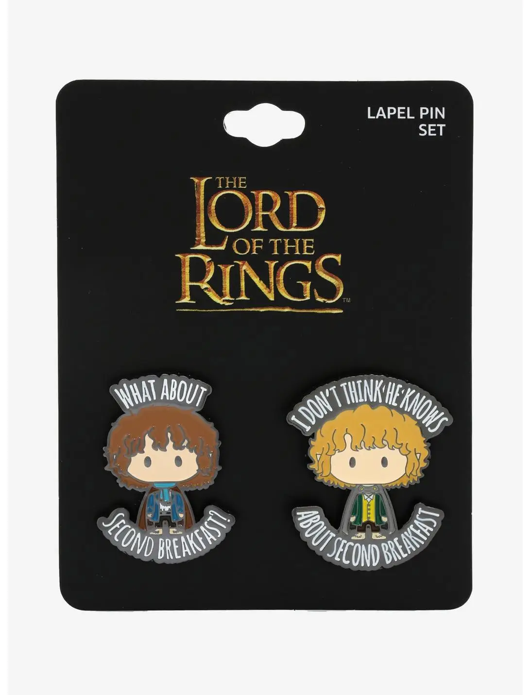 The Lord of the Rings Merry & Pippin Enamel Pin Set - BoxLunch Exclusive