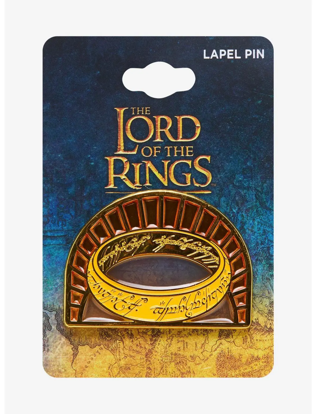 The Lord of the Rings One Ring Stained Glass Enamel Pin - BoxLunch Exclusive