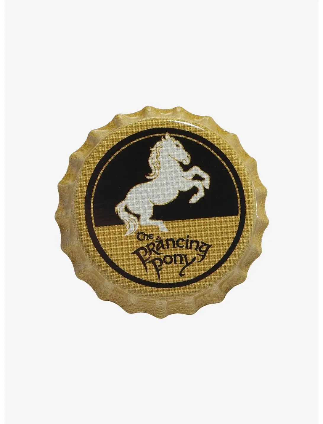 The Lord of the Rings Prancing Pony Bottlecap Button Pin — BoxLunch Exclusive