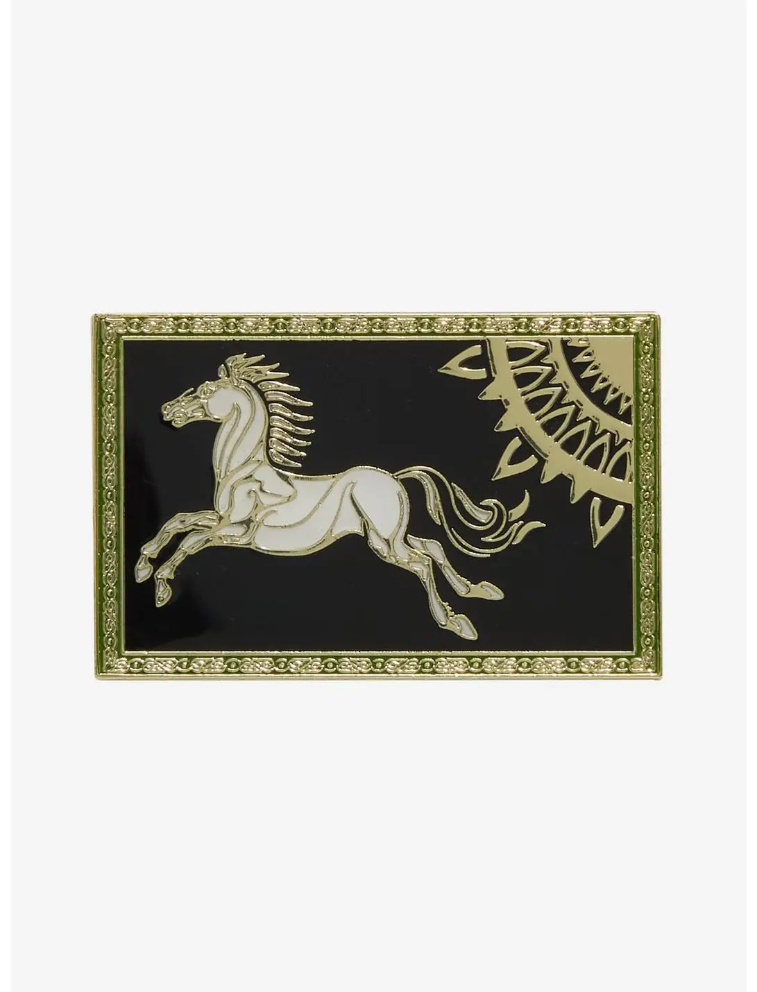 The Lord of the Rings Rohan Banner Enamel Pin — BoxLunch Exclusive