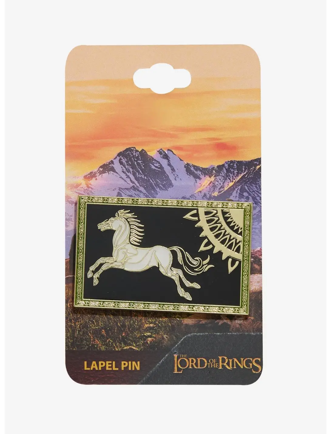 The Lord of the Rings Rohan Banner Enamel Pin — BoxLunch Exclusive