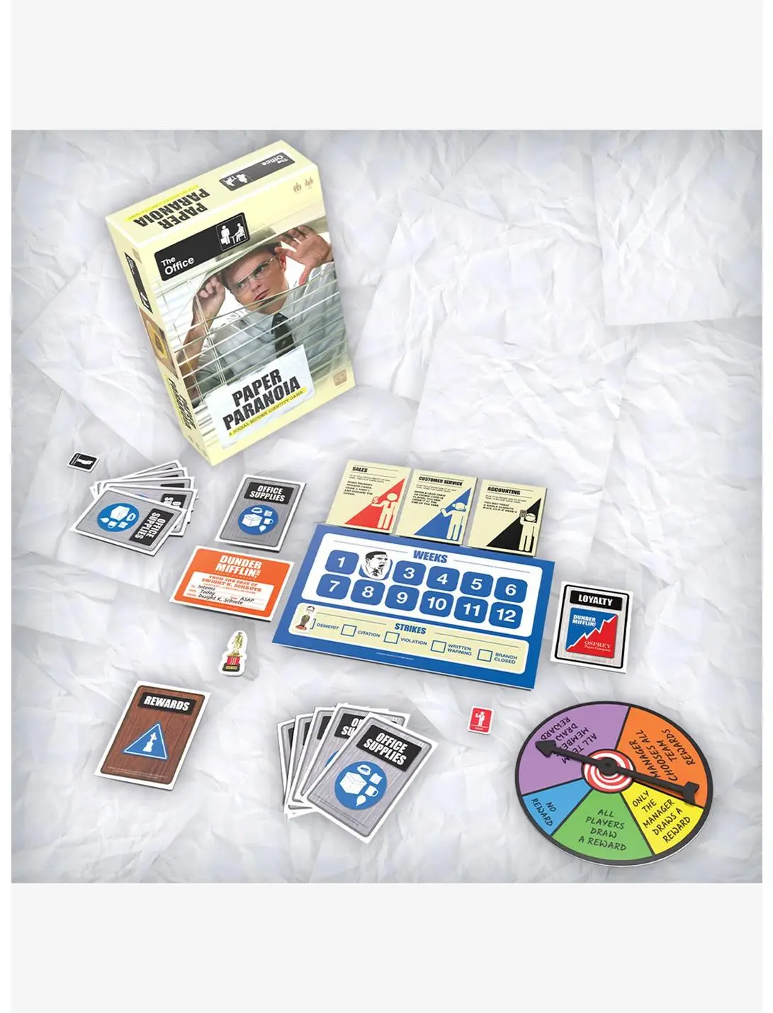 The Office Paper Paranoia Game