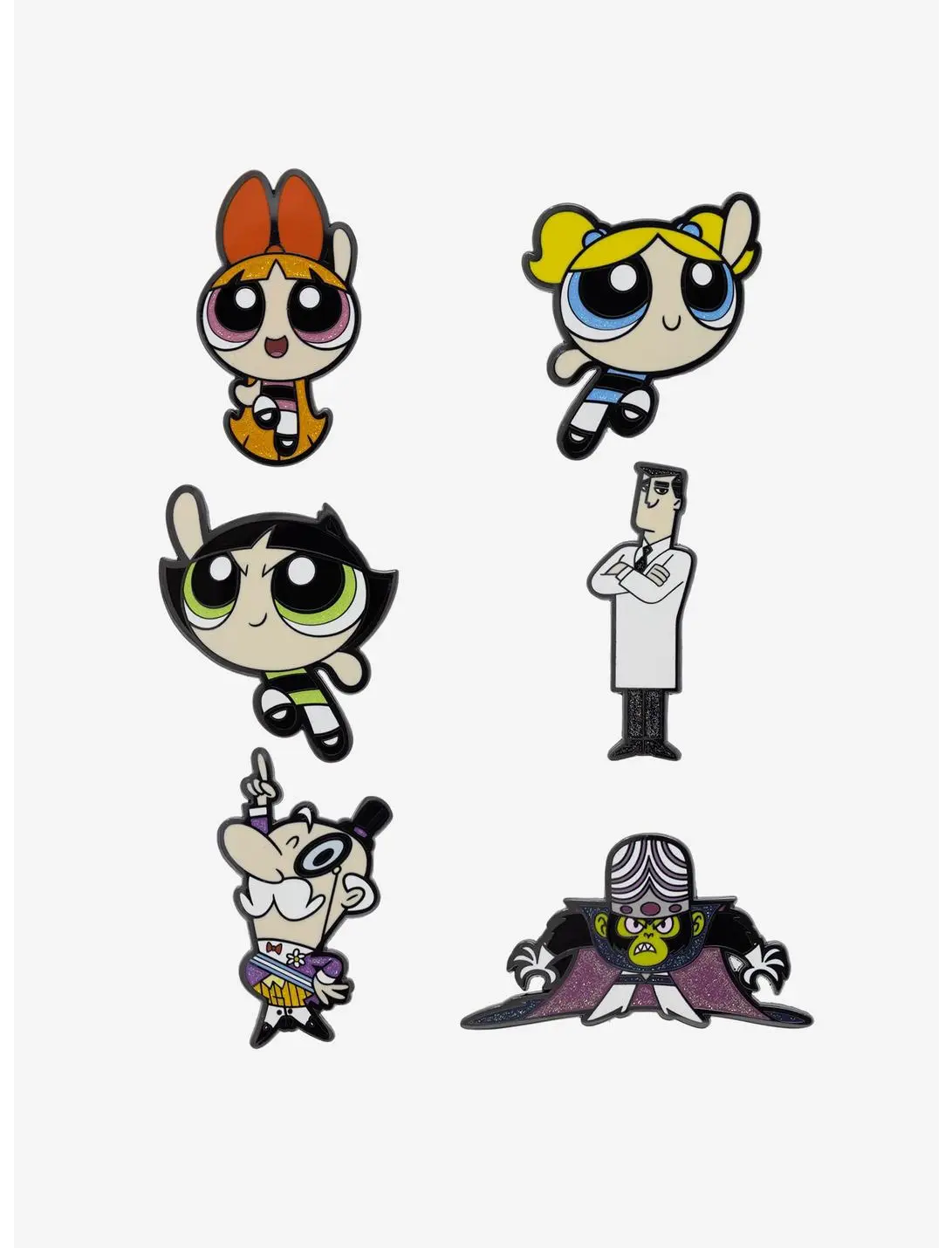 The Powerpuff Girls Mystery Enamel Pin Blind Box Series 2 Pack