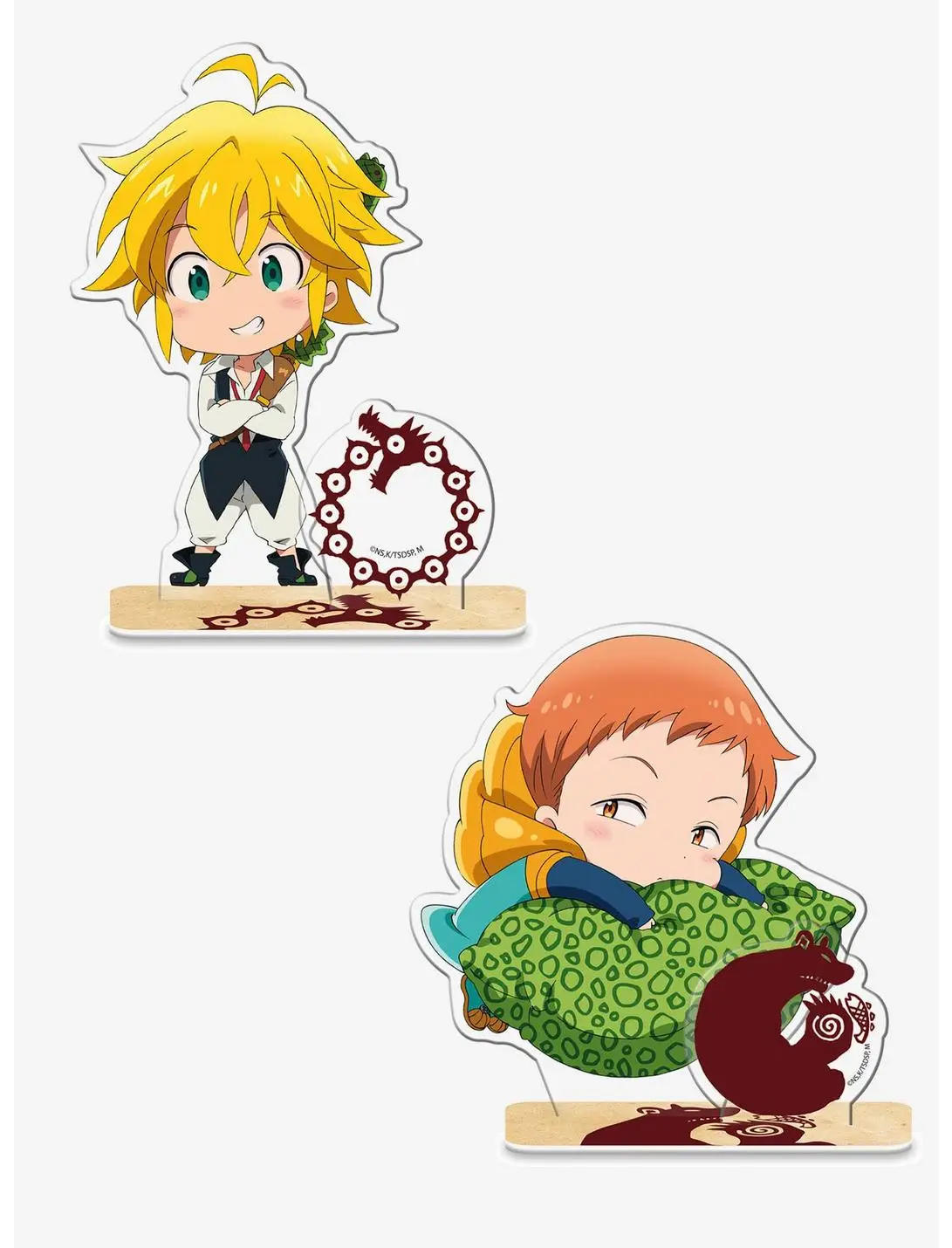 The Seven Deadly Sins Meliodas & King Acryl Bundle