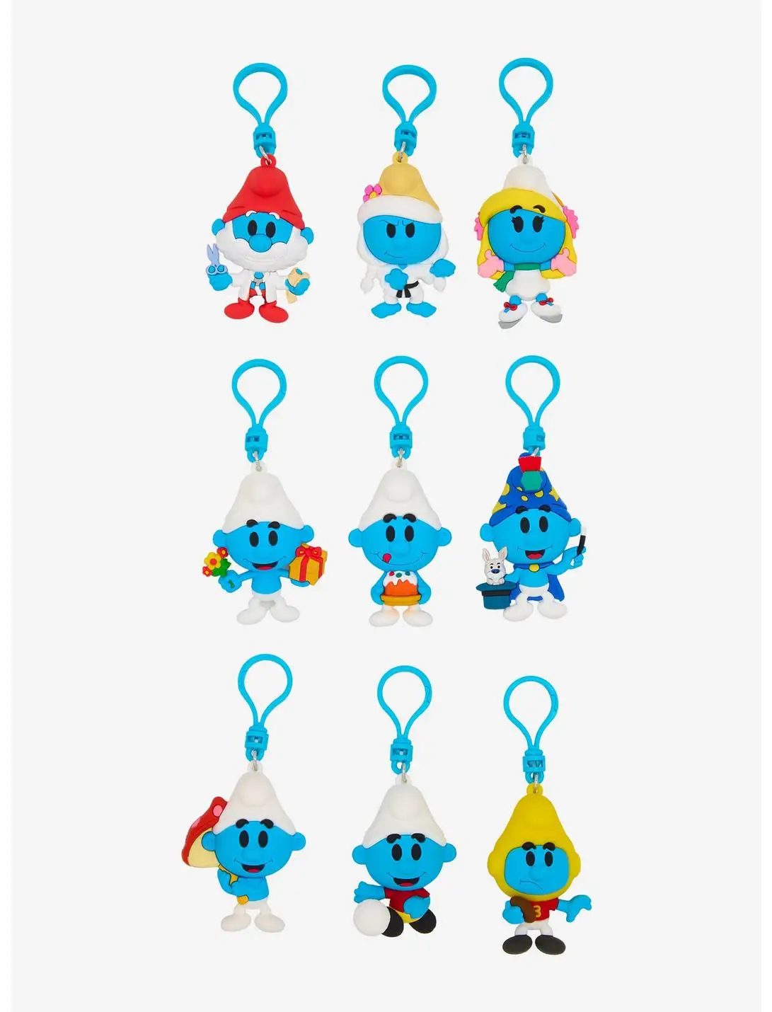 The Smurfs Blind Bag Figural Bag Clip