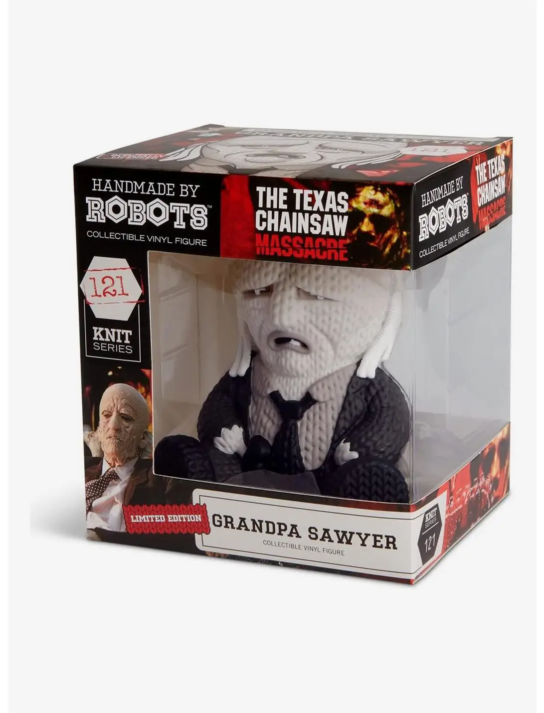 The Texas Chainsaw Massacre Grandpa Sawyer Handmade By Robots Vinyl Figure