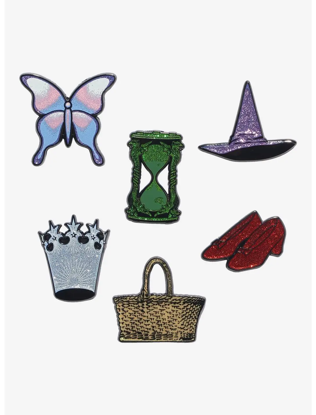 The Wizard of Oz Glittery Icons Blind Box Enamel Pin