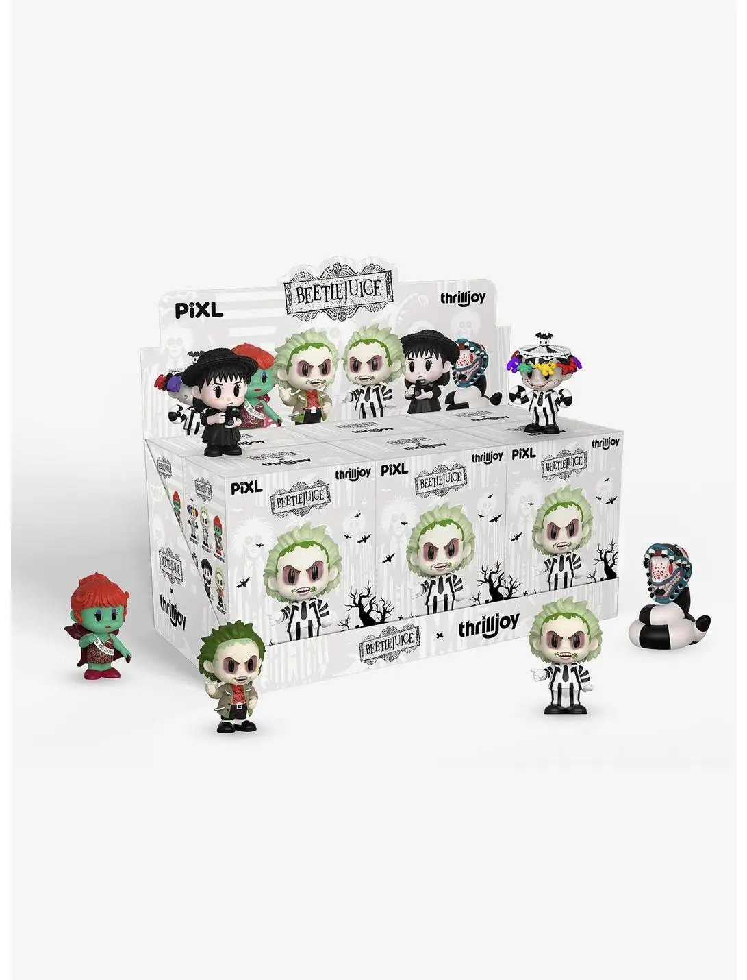 Thrilljoy Beetlejuice Pixl Blind Box Figure