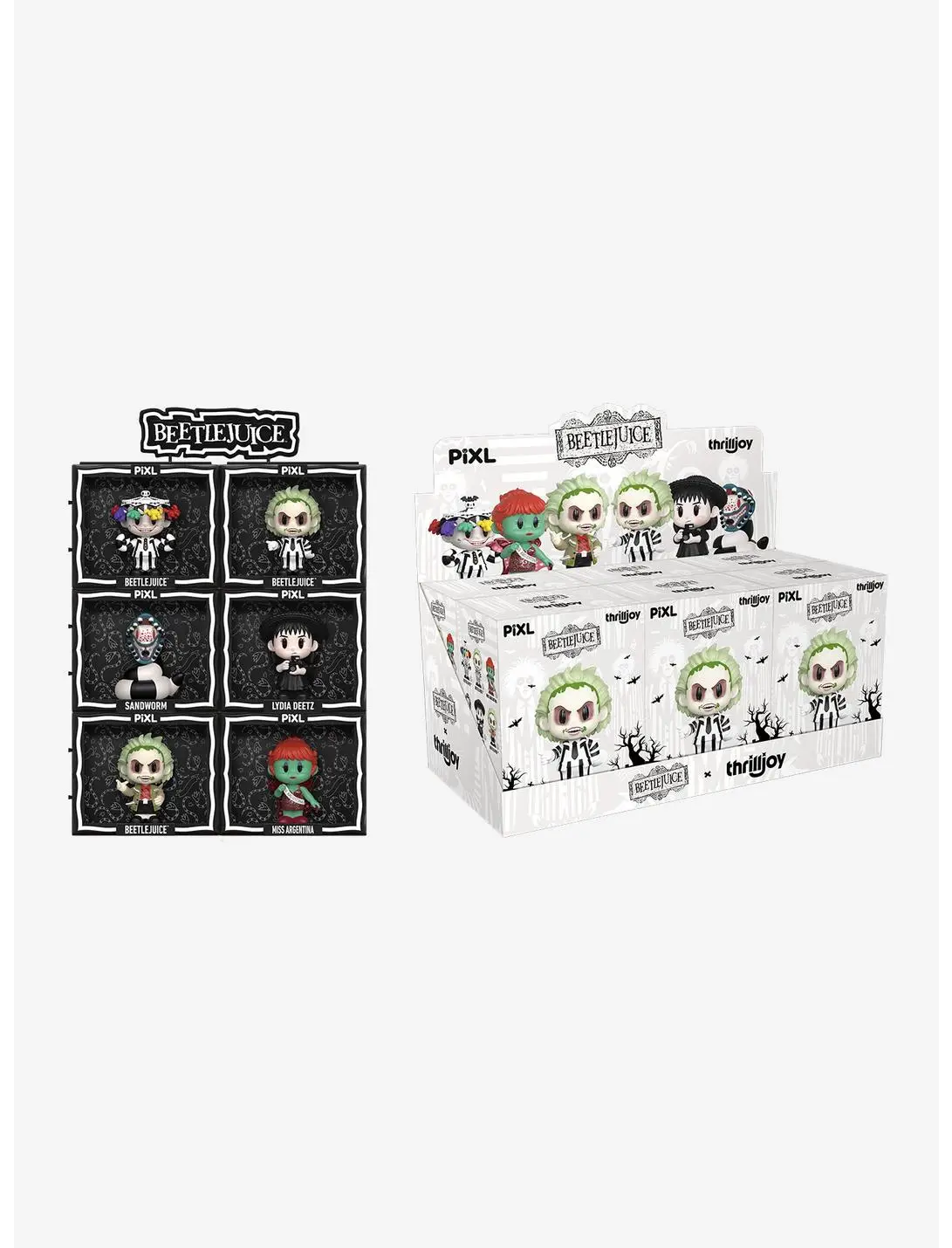 Thrilljoy Beetlejuice Pixl Blind Box Figure