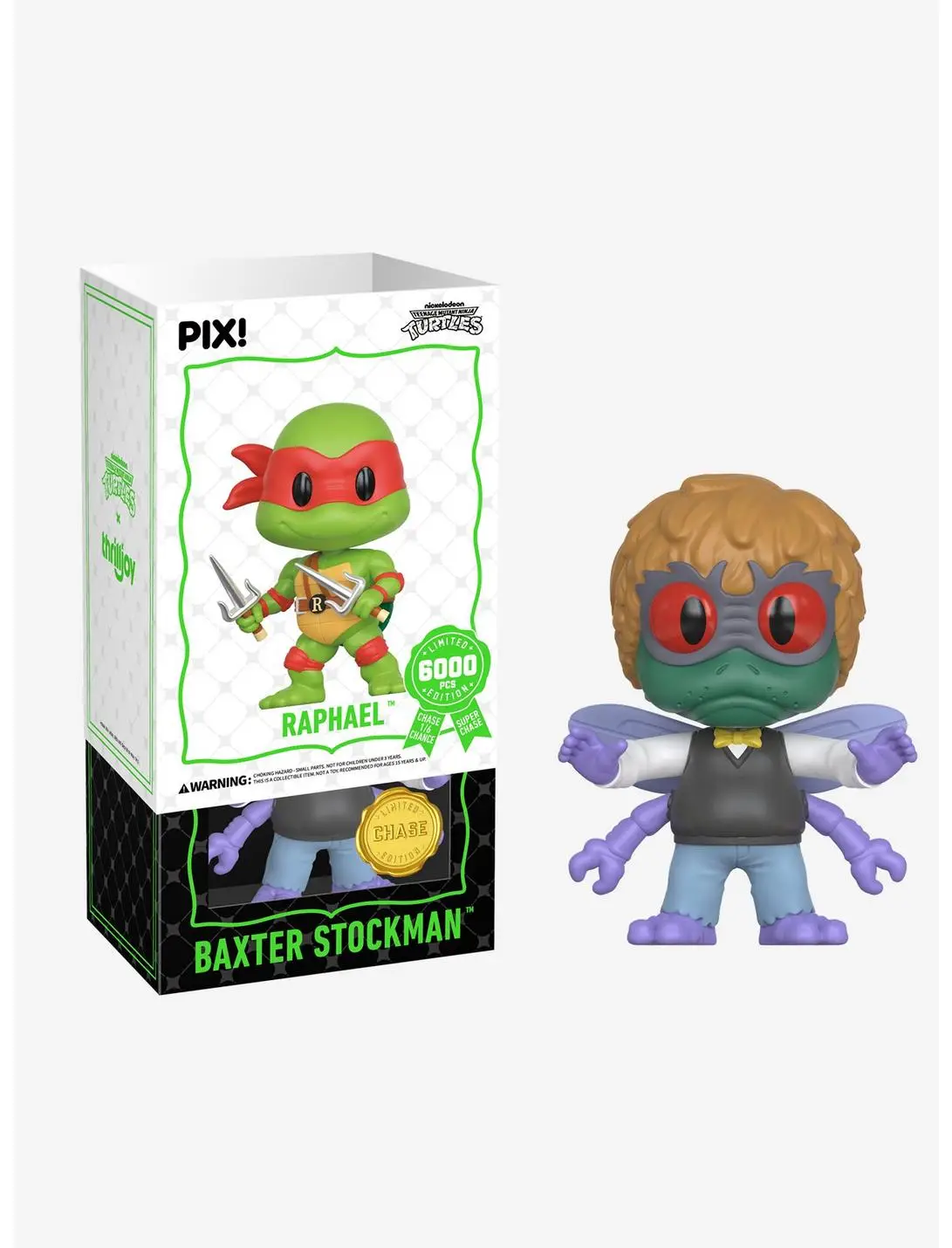 Thrilljoy Teenage Mutant Ninja Turtles Pix! Raphael Figure