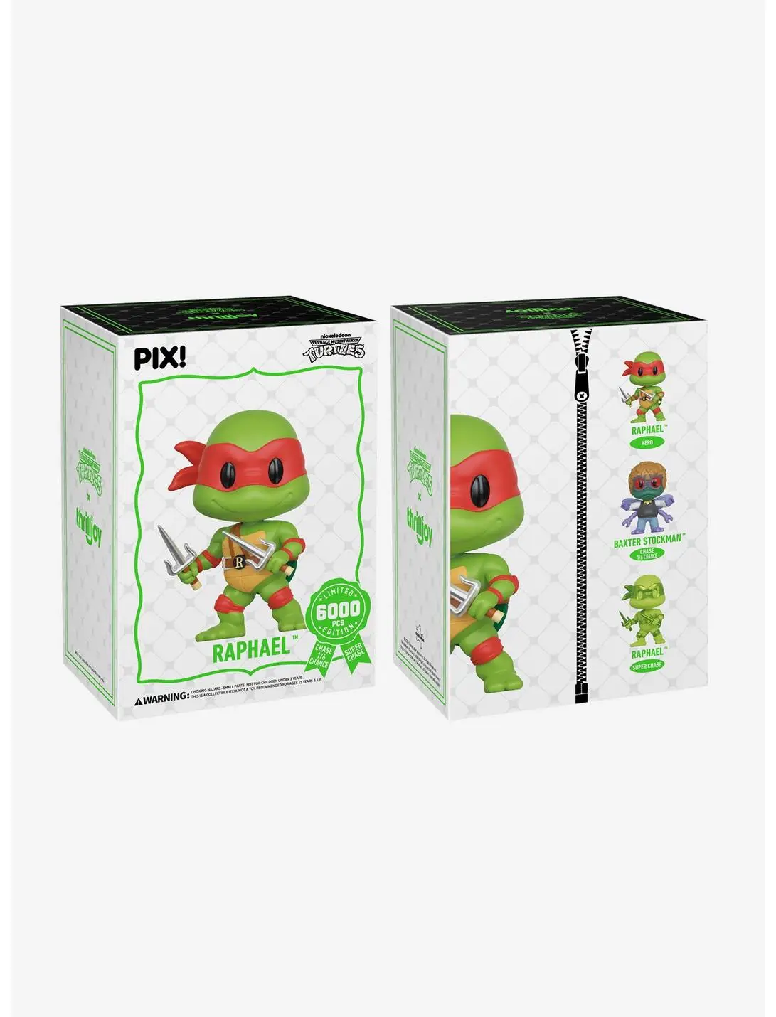 Thrilljoy Teenage Mutant Ninja Turtles Pix! Raphael Figure