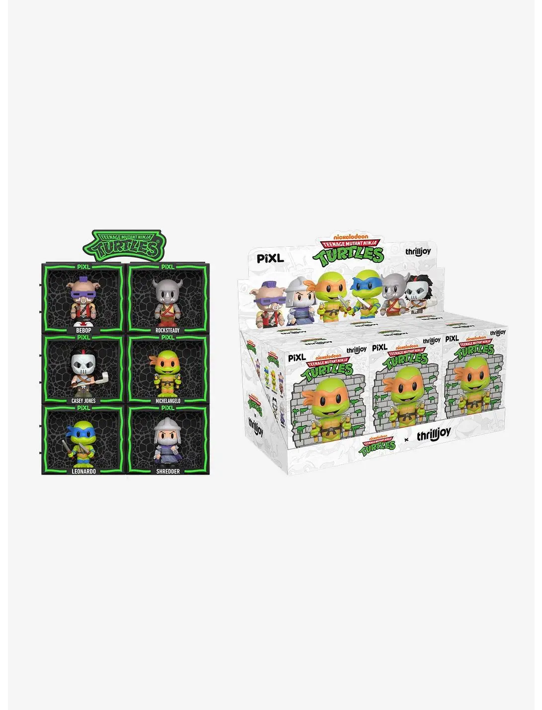 Thrilljoy Teenage Mutant Ninja Turtles Pixl Blind Box Figure