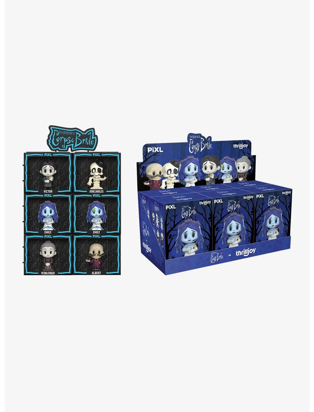 Thrilljoy The Corpse Bride Pixl Blind Box Figure