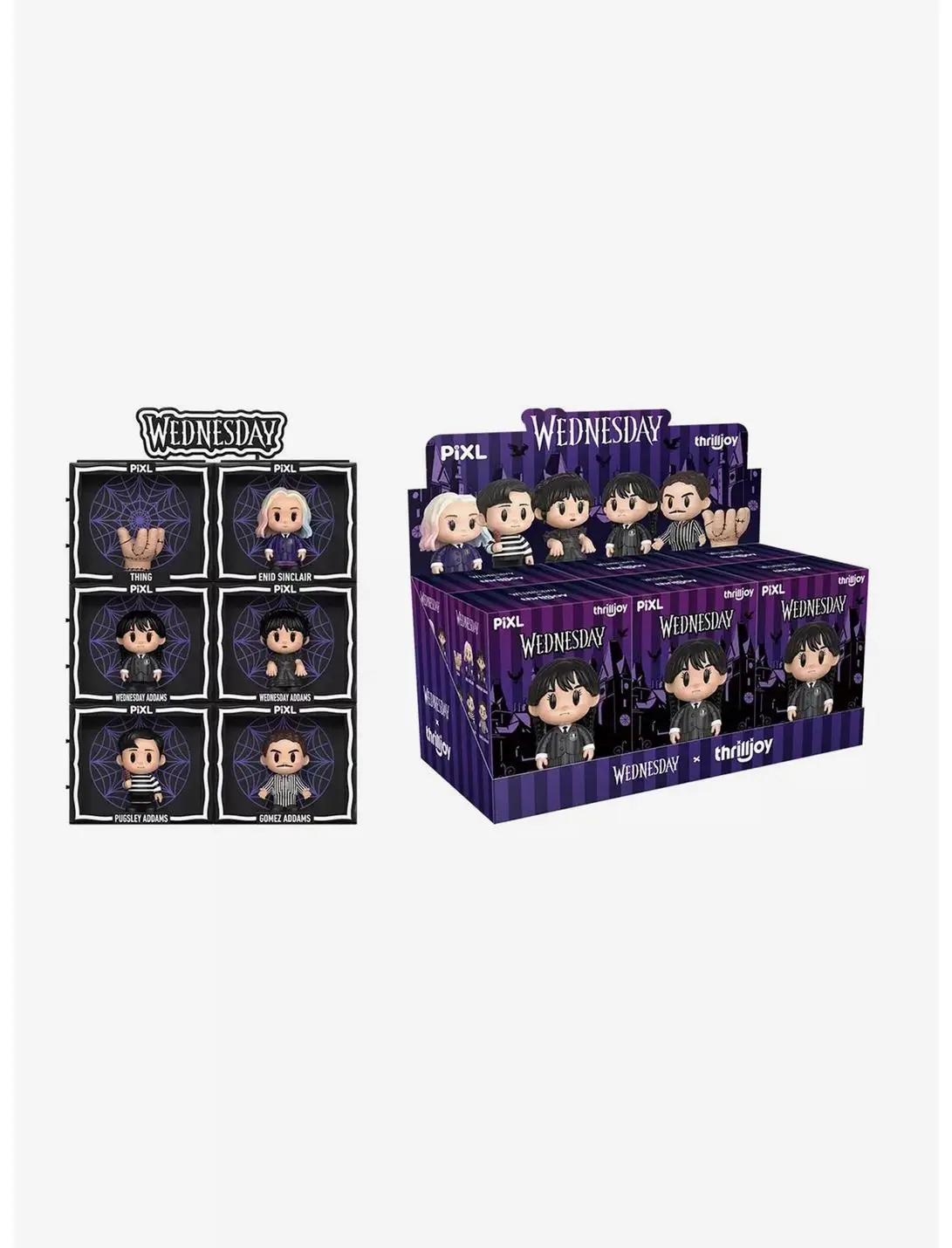 Thrilljoy Wednesday Pixl Blind Box Figure