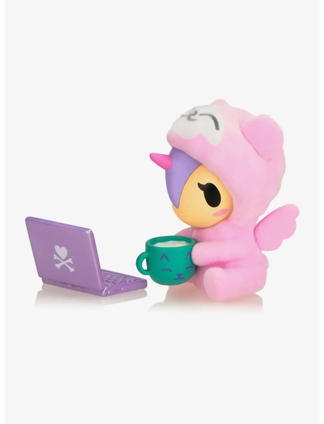 tokidoki Cozy Unicorno Cozy Bear Special Edition Flocked Figure