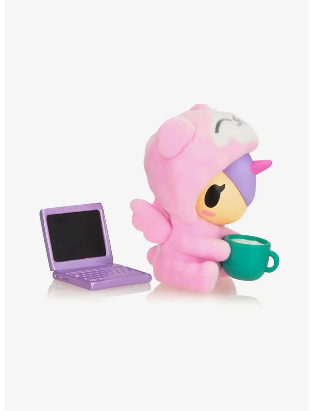 tokidoki Cozy Unicorno Cozy Bear Special Edition Flocked Figure