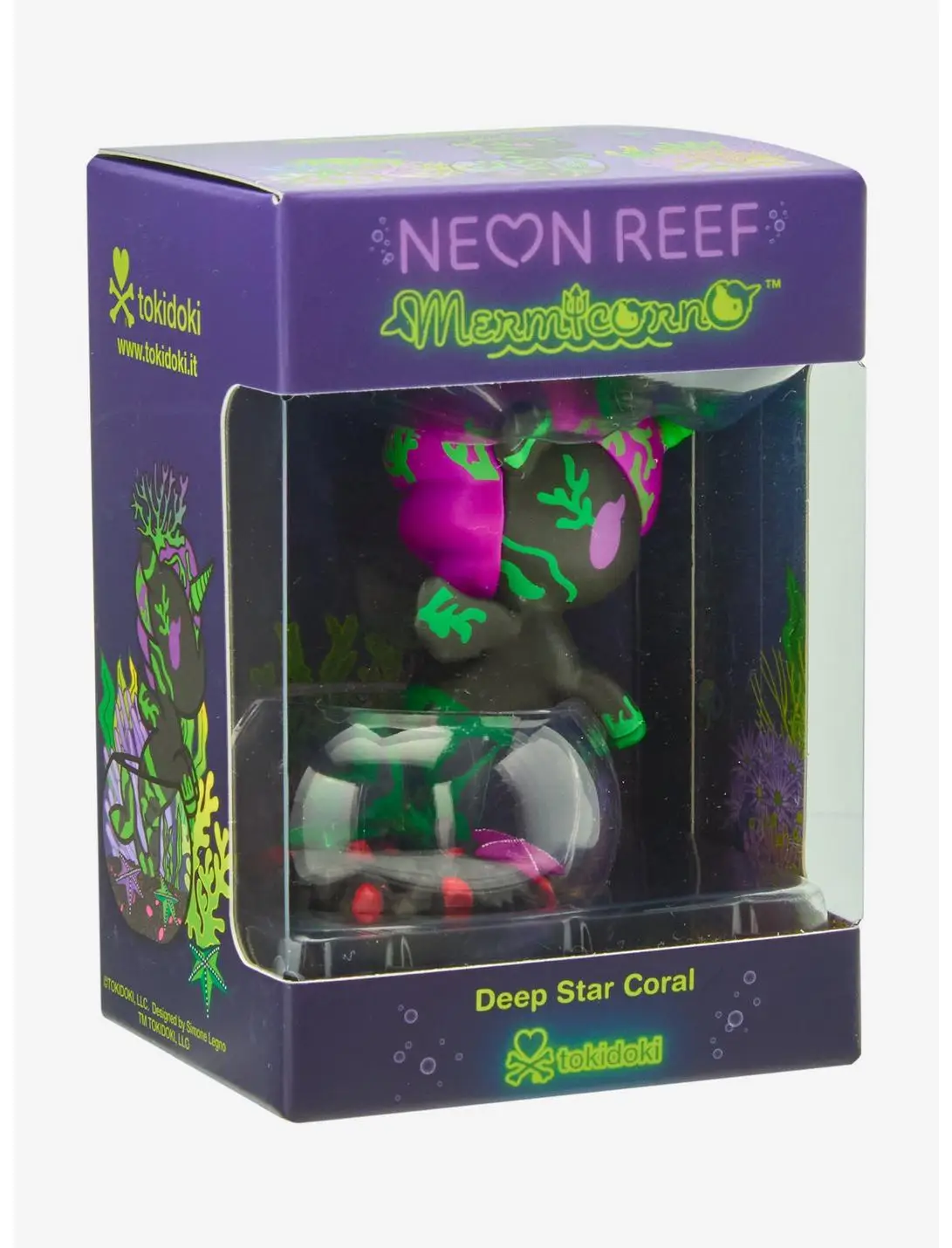 tokidoki Mermicorno Neon Reef Deep Star Coral Figure