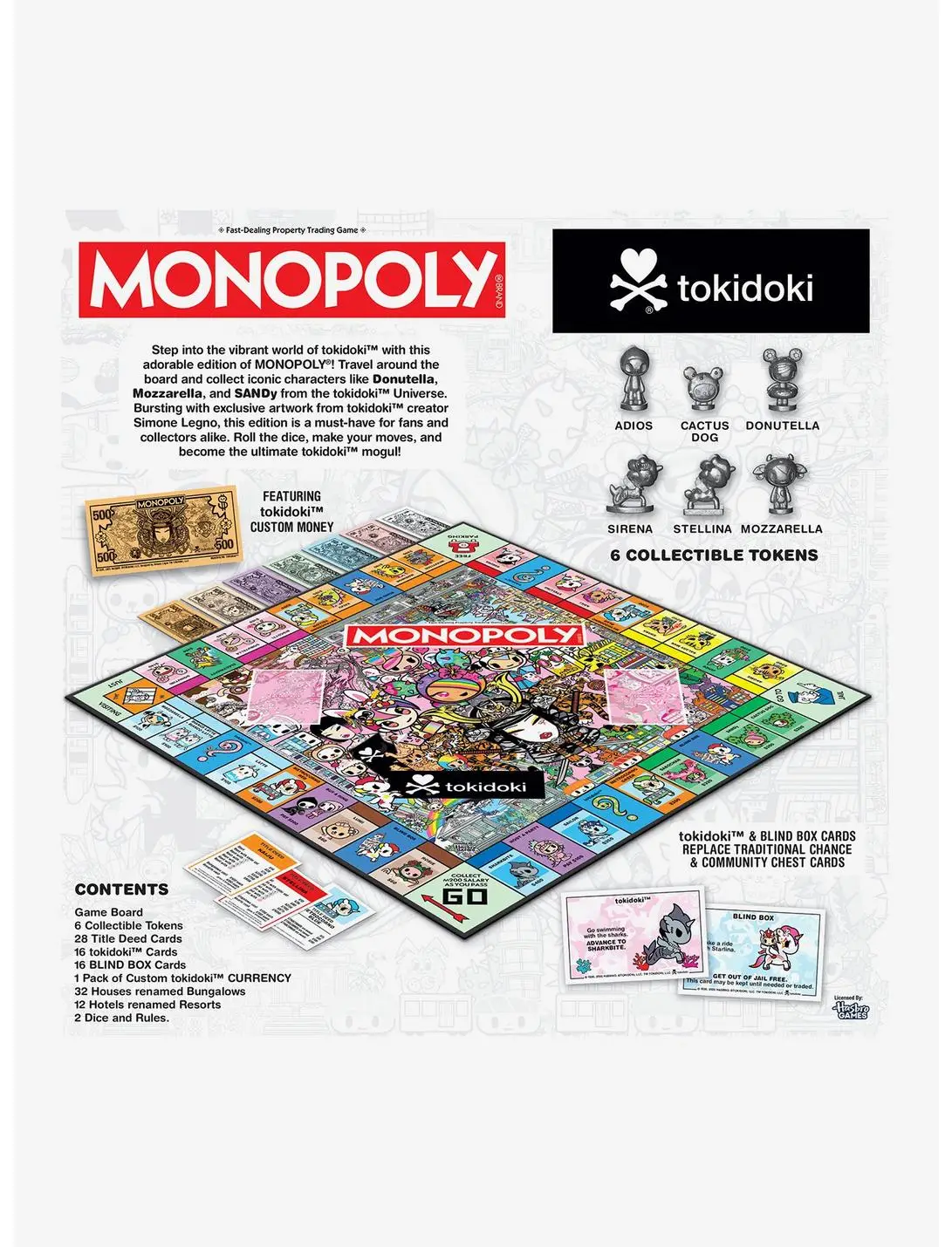 tokidoki Monopoly Board Game