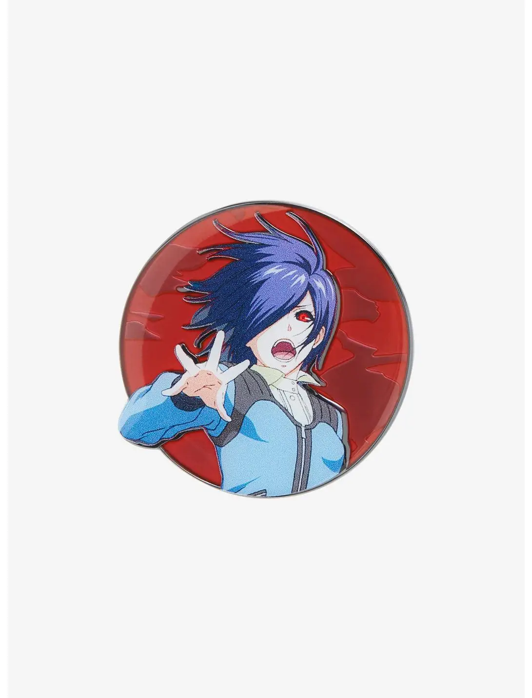 Tokyo Ghoul Touka Kirishima Circular Enamel Pin - BoxLunch Exclusive