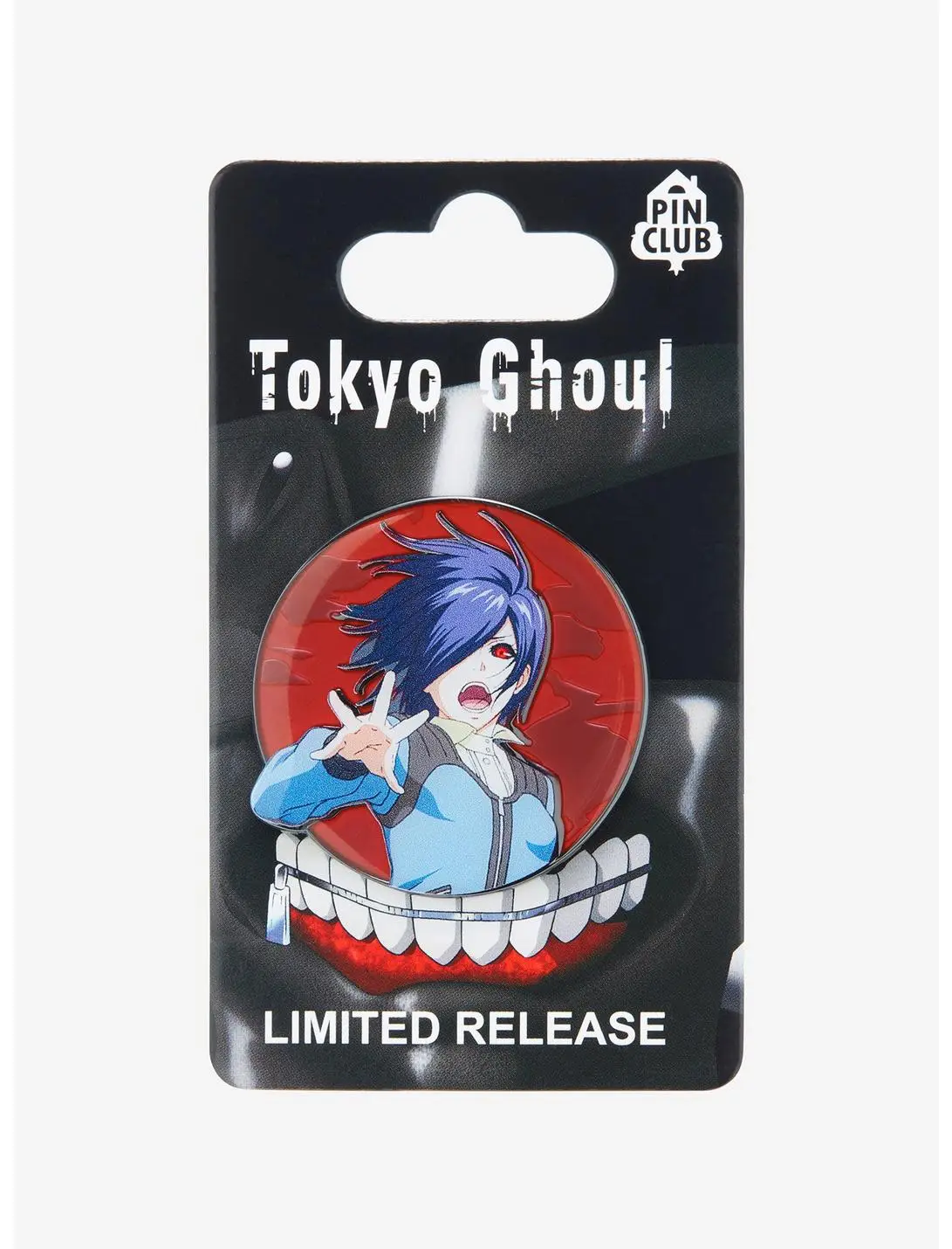 Tokyo Ghoul Touka Kirishima Circular Enamel Pin - BoxLunch Exclusive