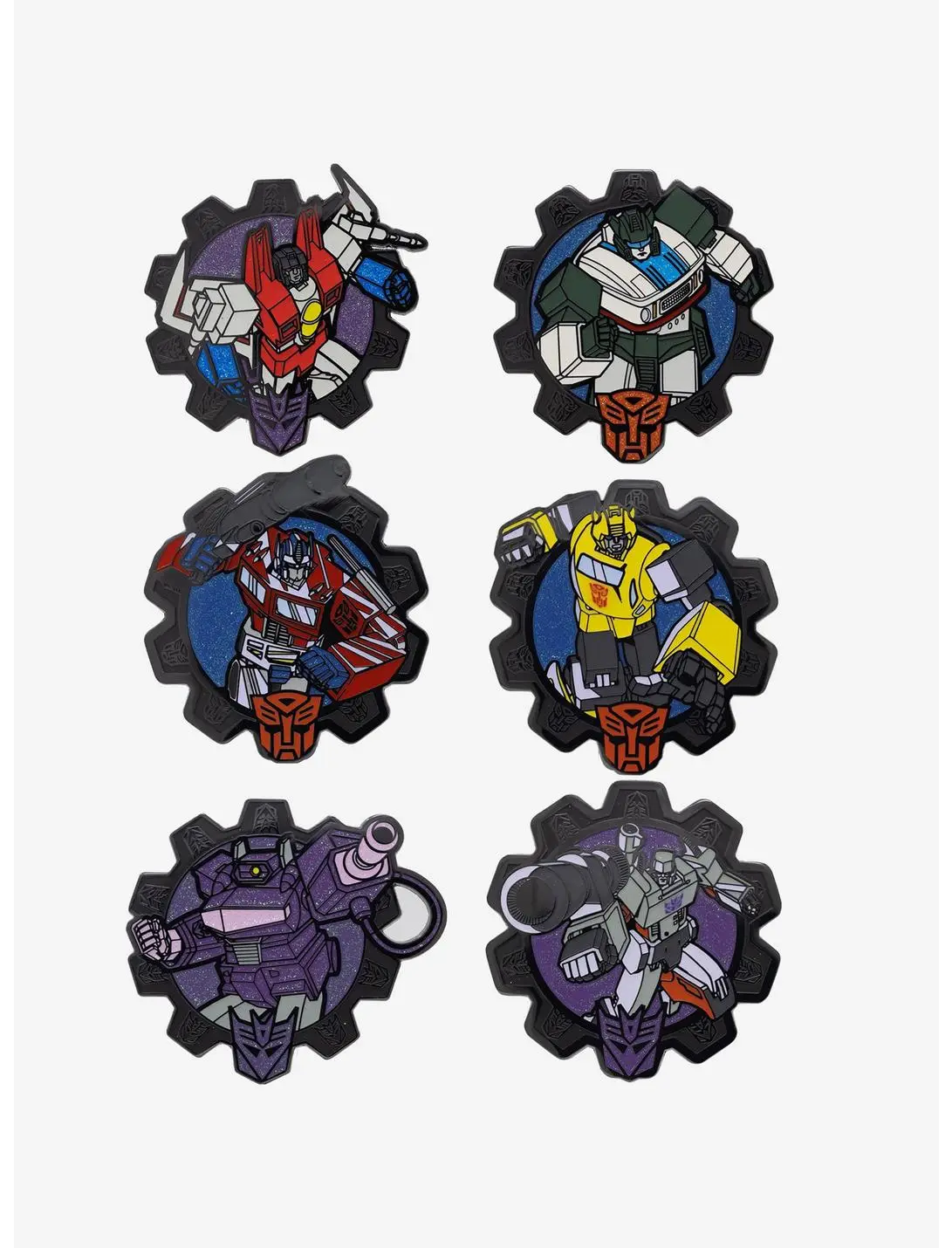 Transformers Mystery Enamel Pin Blind Box Series 2 Pack