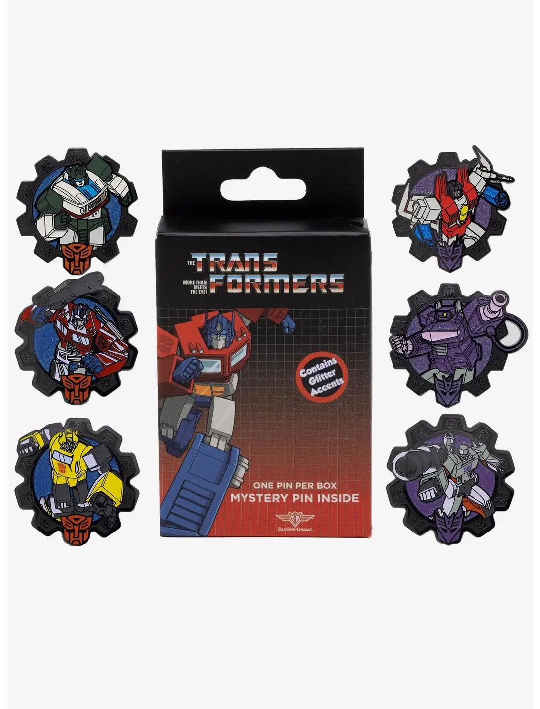 Transformers Mystery Enamel Pin Blind Box Series