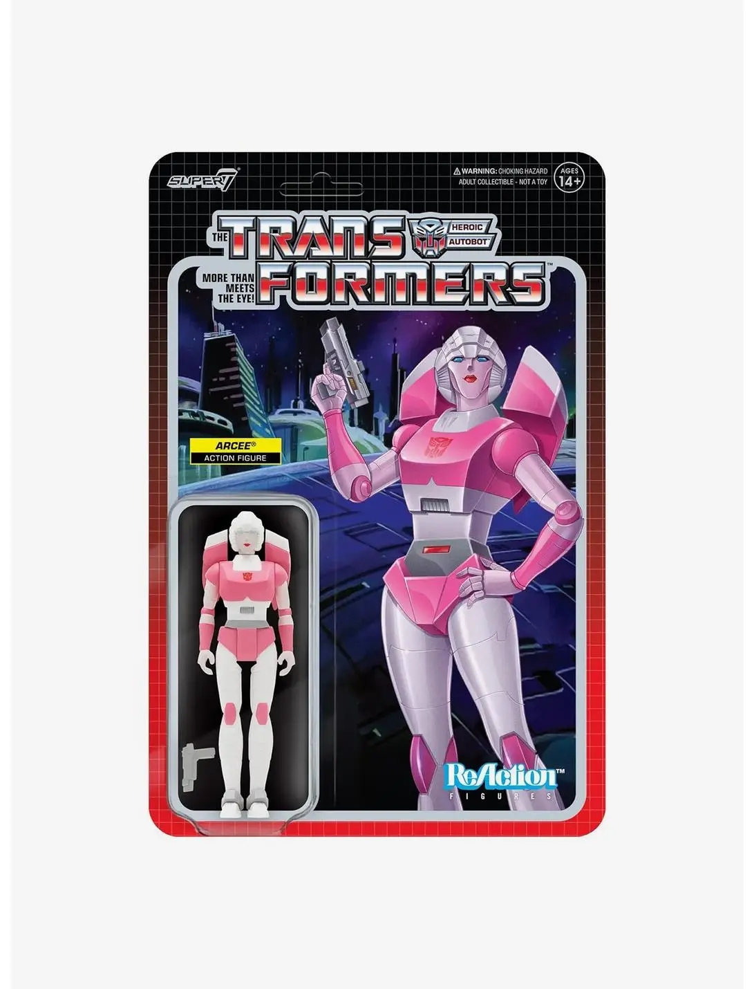 Transformers Reaction W5 Arcee Figure